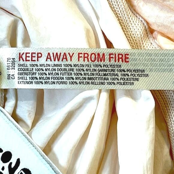 Free People FP Movement Pink Ombre Scrunchy Glossy Pippa Puffer Jacket Small NEW - Picture 9 of 10